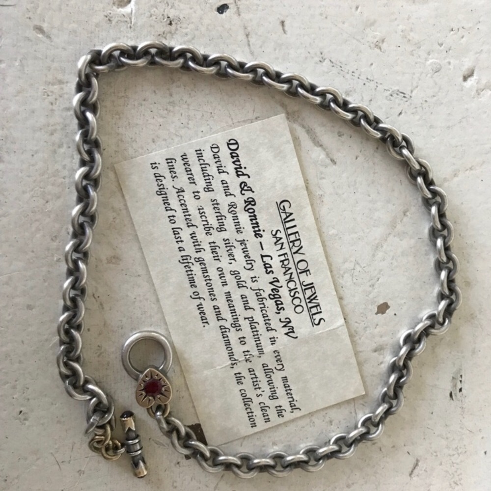 **ISO** David and Ronnie necklace